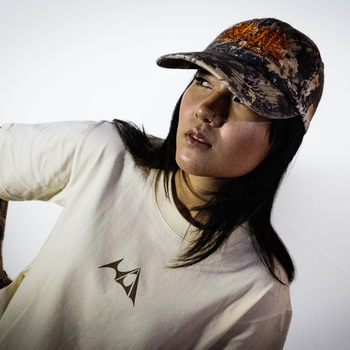 "frontline glitch" - oversized tee