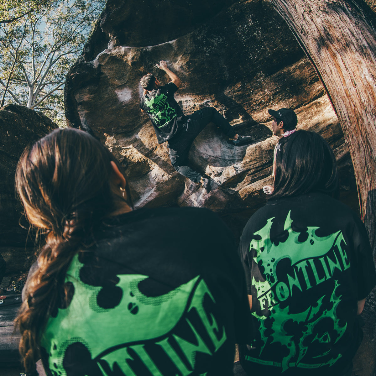 "frontline matrix" - oversized tee