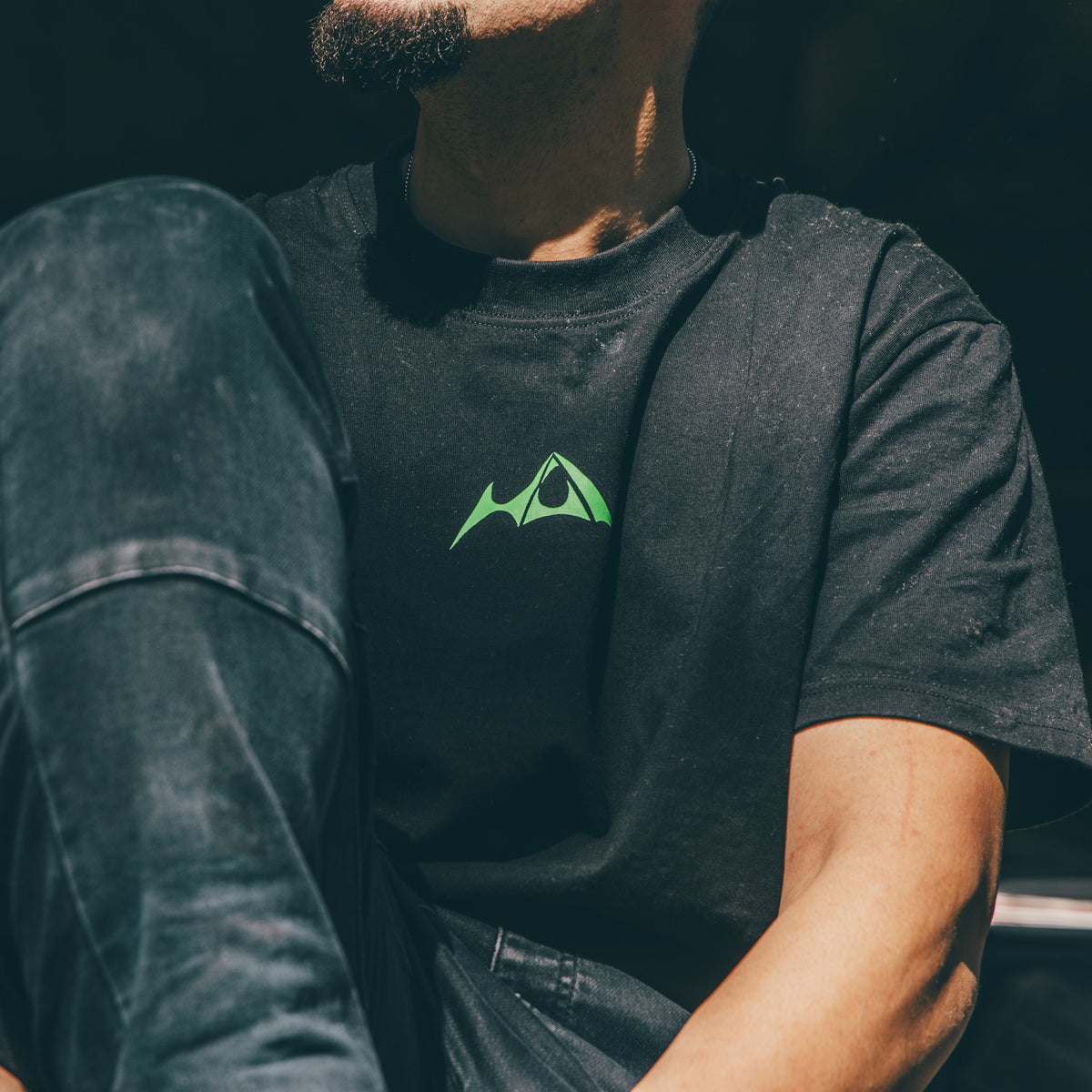 "frontline matrix" - oversized tee